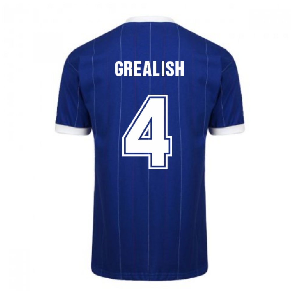 Score Draw Brighton And Hove Albion 1983 FA Cup Final Shirt (Grealish 4)