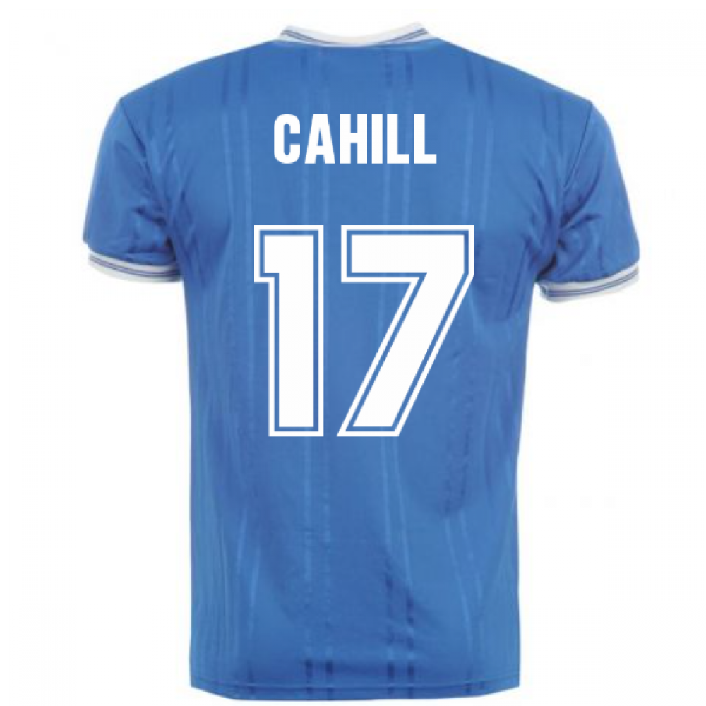 Score Draw Everton 1984 Home Shirt (CAHILL 17)