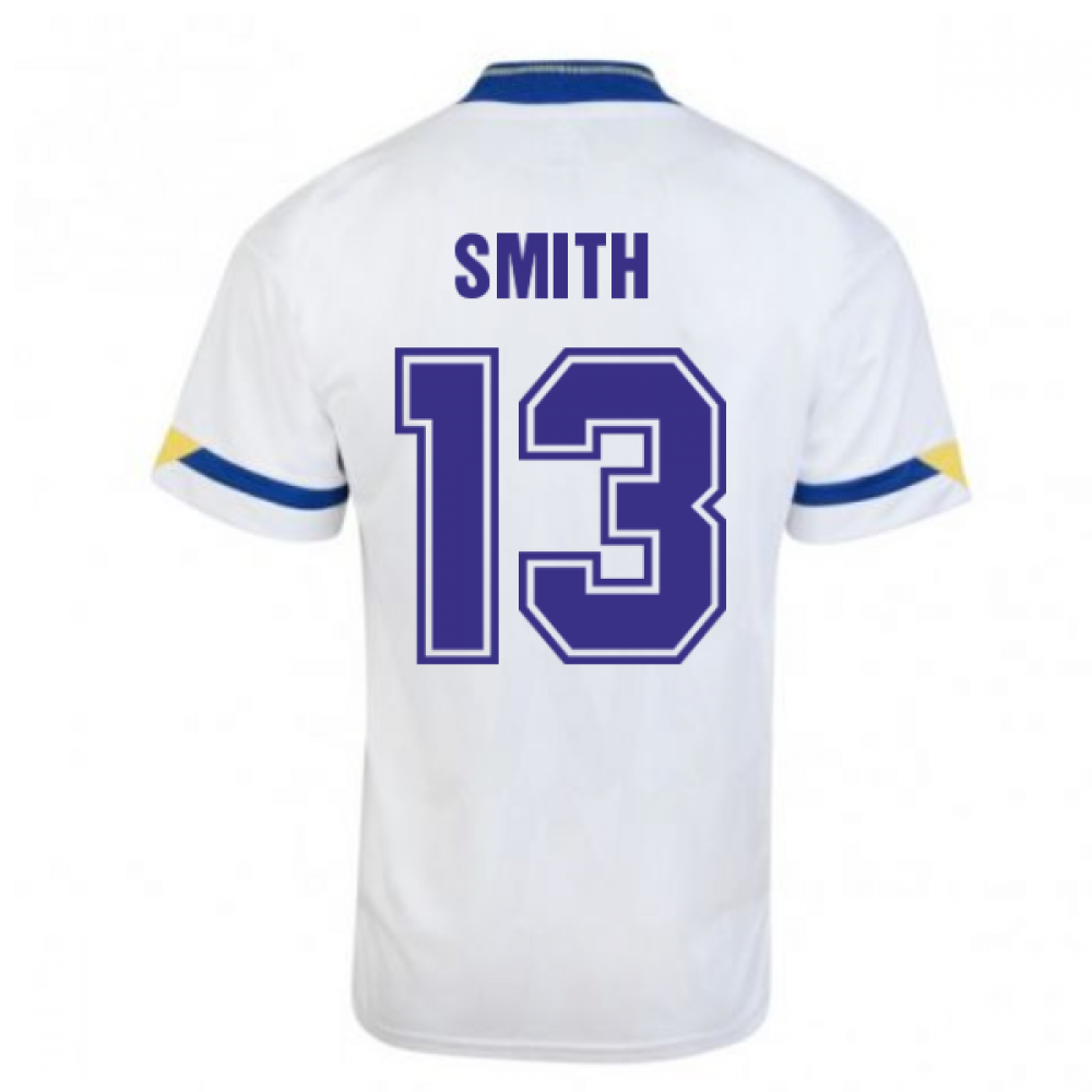 Score Draw Leeds United 1992 Home Shirt (SMITH 14)