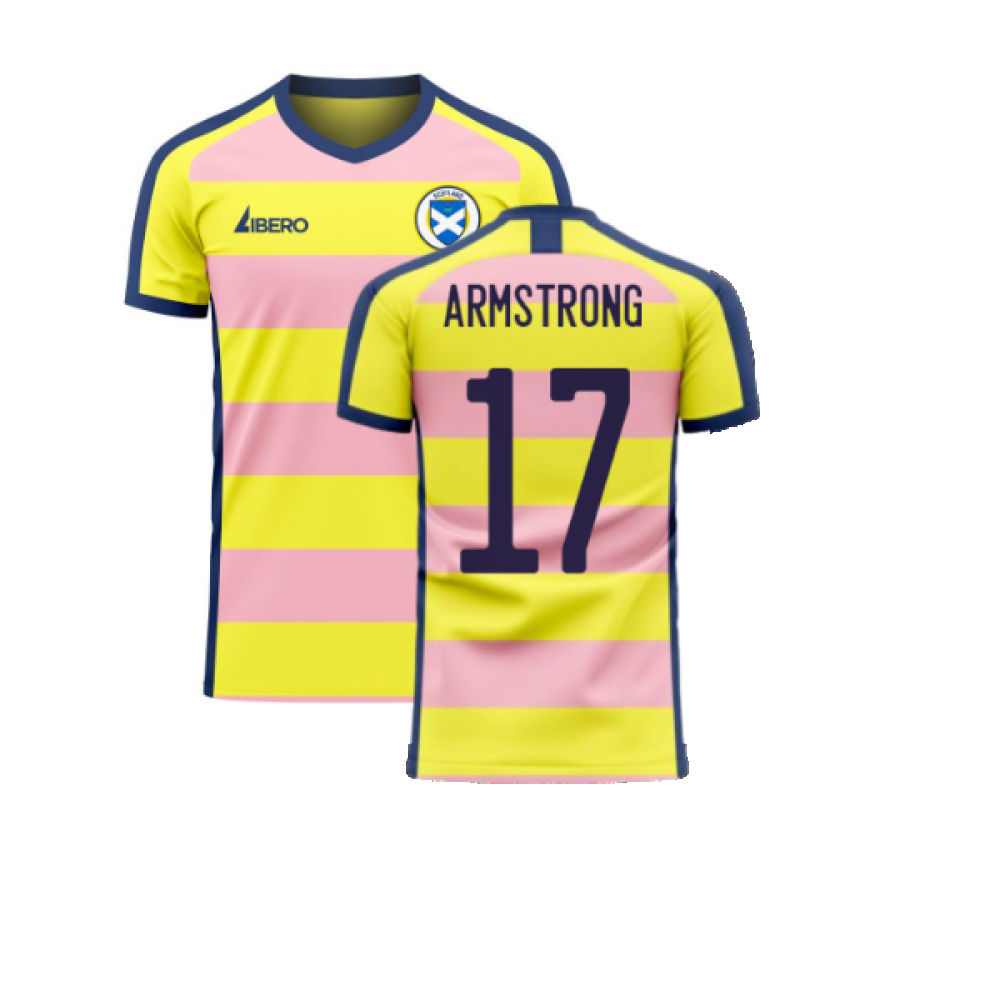  Scotland 2024-2025 Away Concept Football Kit (Libero) (Armstrong 17) - Womens