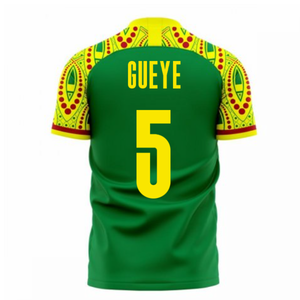 Senegal 2024-2025 Away Concept Football Kit (Libero) (GUEYE 5)