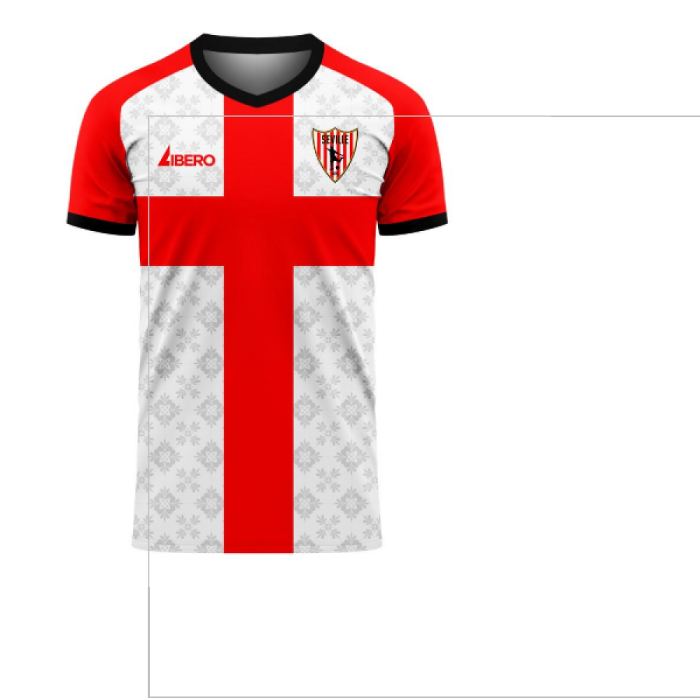 Seville 2024-2025 Home Concept Football Kit (Libero) (J. NAVAS 16)