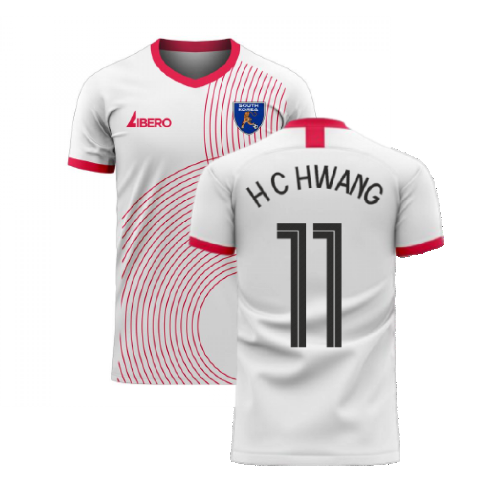 South Korea 2024-2025 Away Concept Football Kit (Libero) (H C HWANG 11)