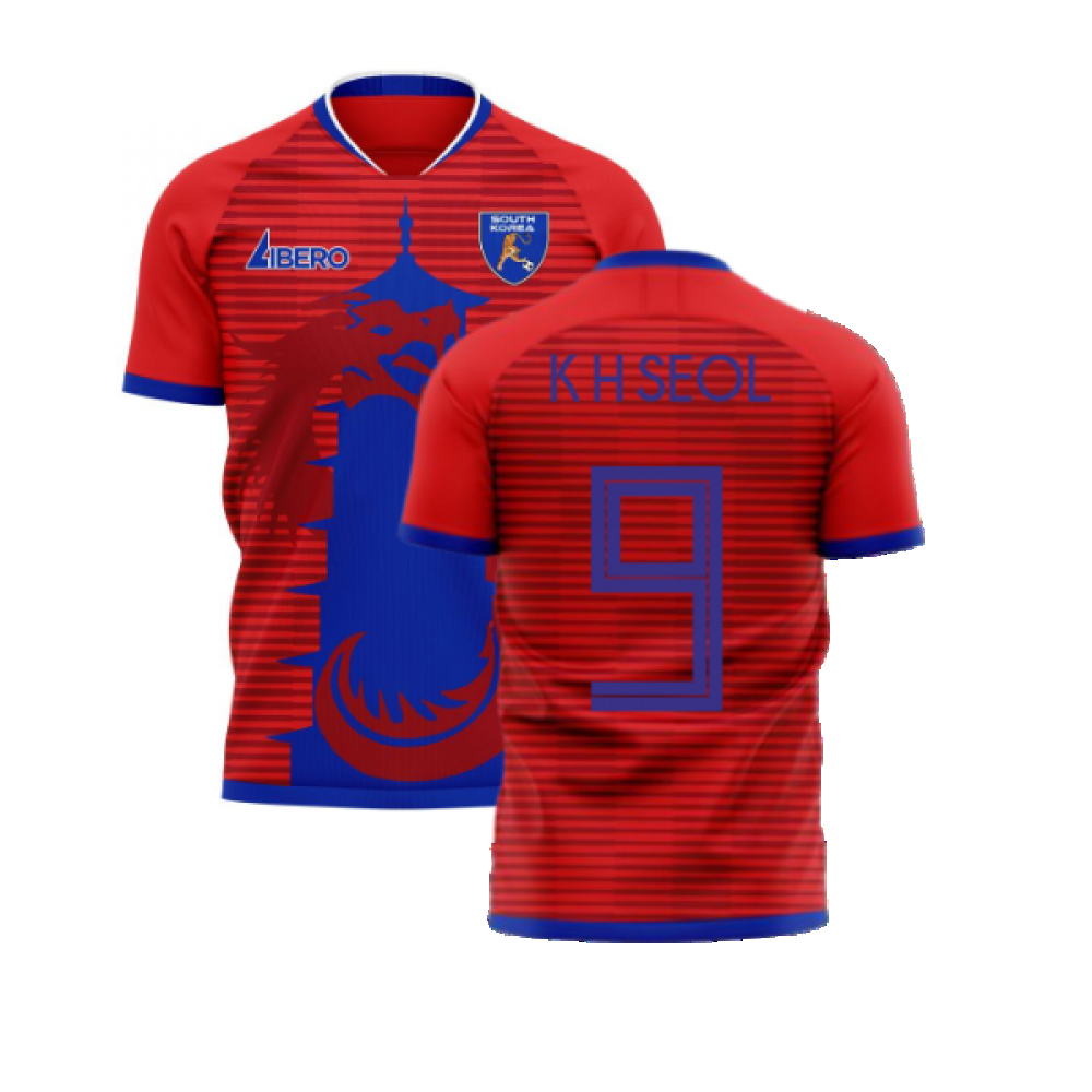 South Korea 2024-2025 Home Concept Football Kit (Libero) (K H SEOL 9)