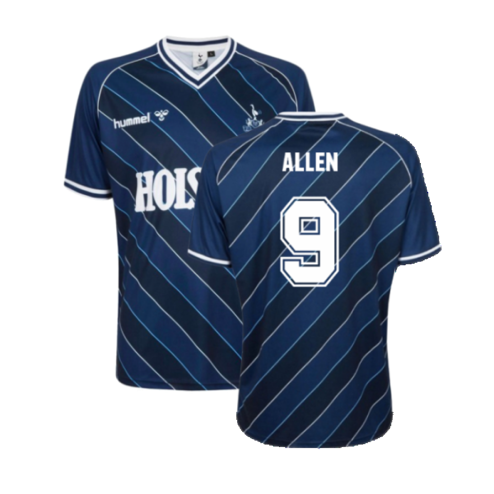 Tottenham 1986 Retro Away Shirt (Allen 9)