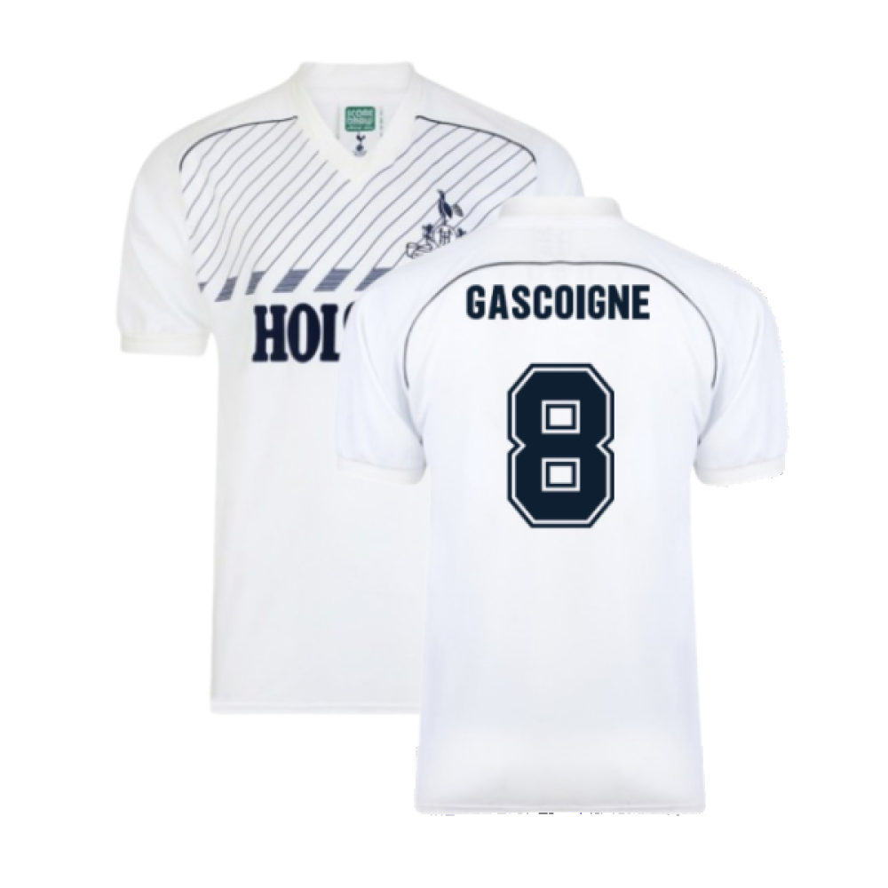 Tottenham 1986 Retro Home Shirt (GASCOIGNE 8)