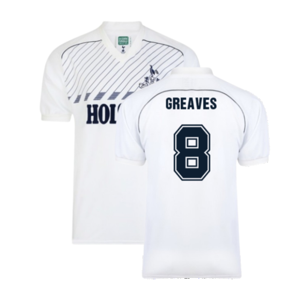 Tottenham 1986 Retro Home Shirt (GREAVES 8)