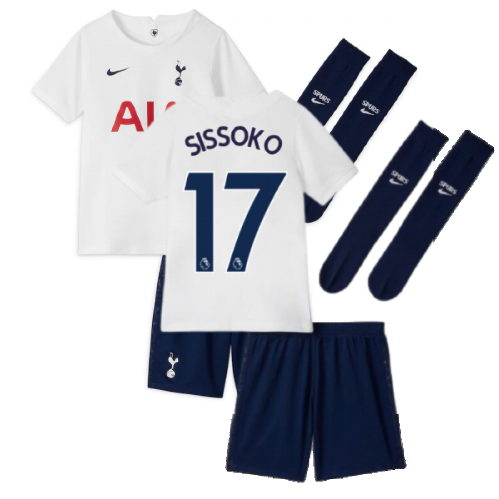 Tottenham 2021-2022 Little Boys Home Mini Kit (SISSOKO 17)