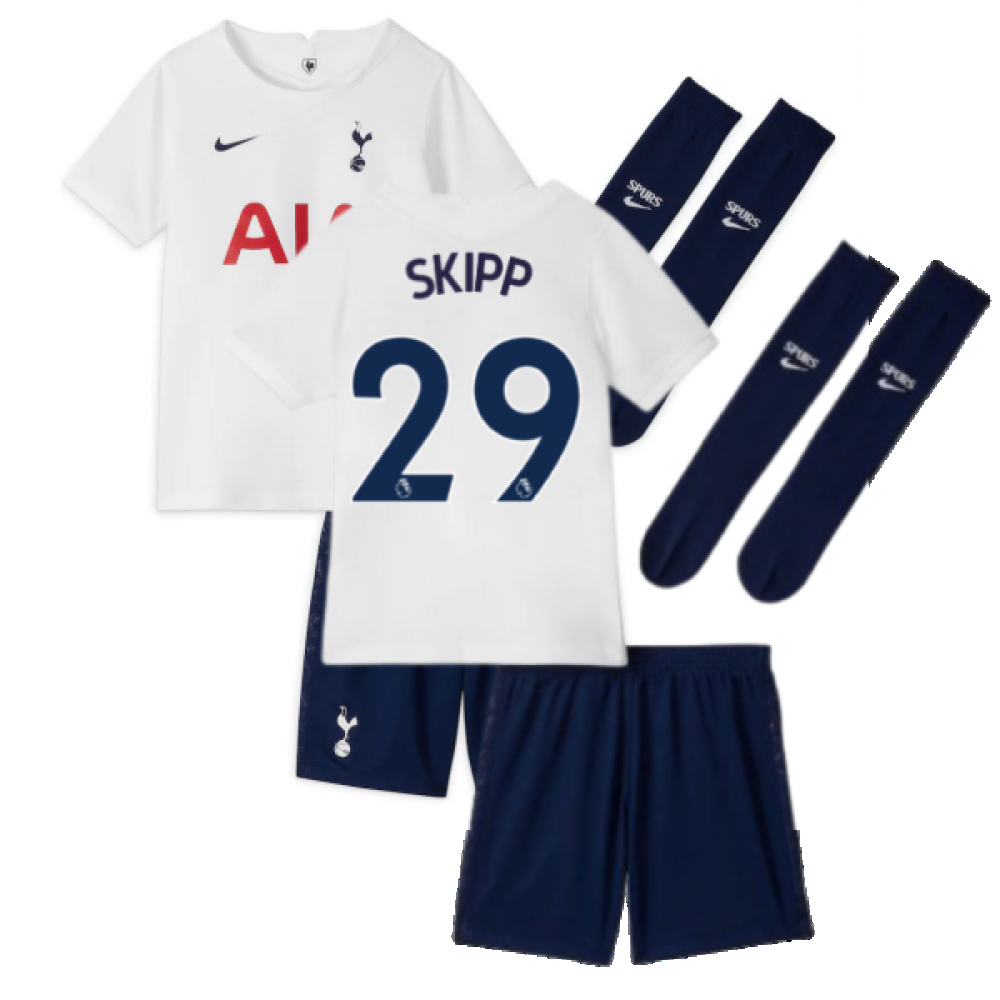 Tottenham 2021-2022 Little Boys Home Mini Kit (SKIPP 29)