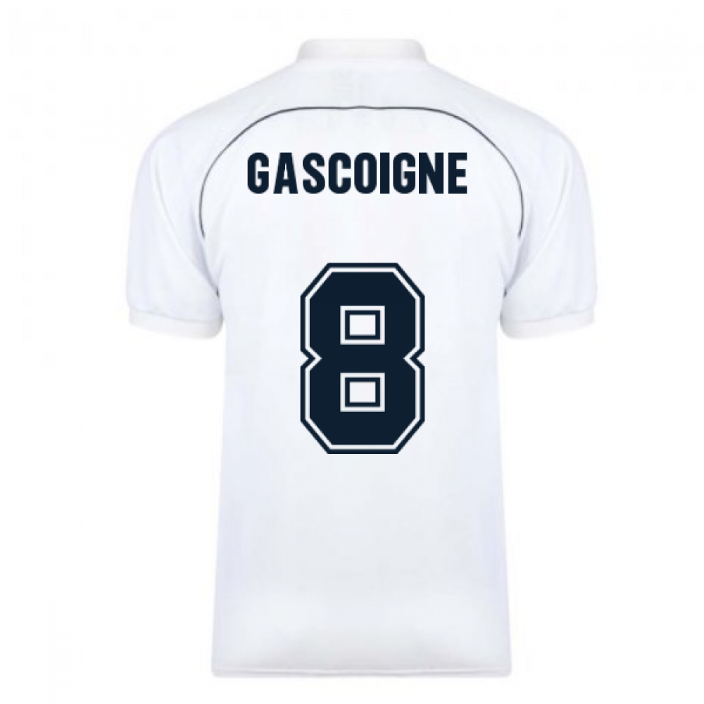 Tottenham Hotspur 1986 Retro Football Shirt (GASCOIGNE 8)