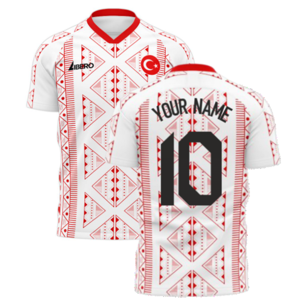 Turkey 2024-2025 Away Concept Football Kit (Libero) (Your Name)