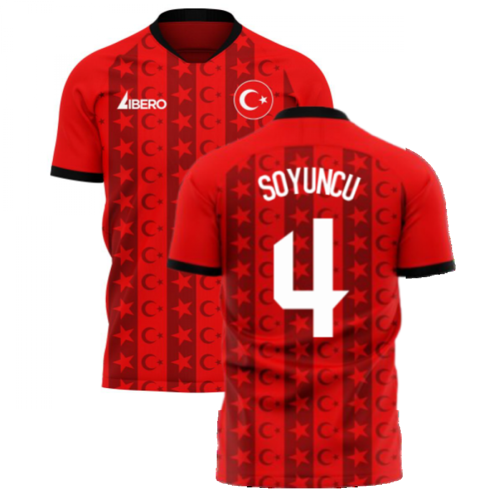 Turkey 2024-2025 Home Concept Football Kit (Libero) (SOYUNCU 4)