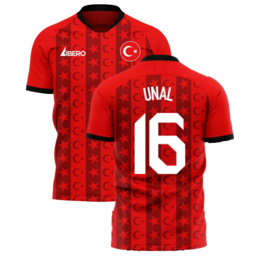 Turkey 2024-2025 Home Concept Football Kit (Libero) (UNAL 16)