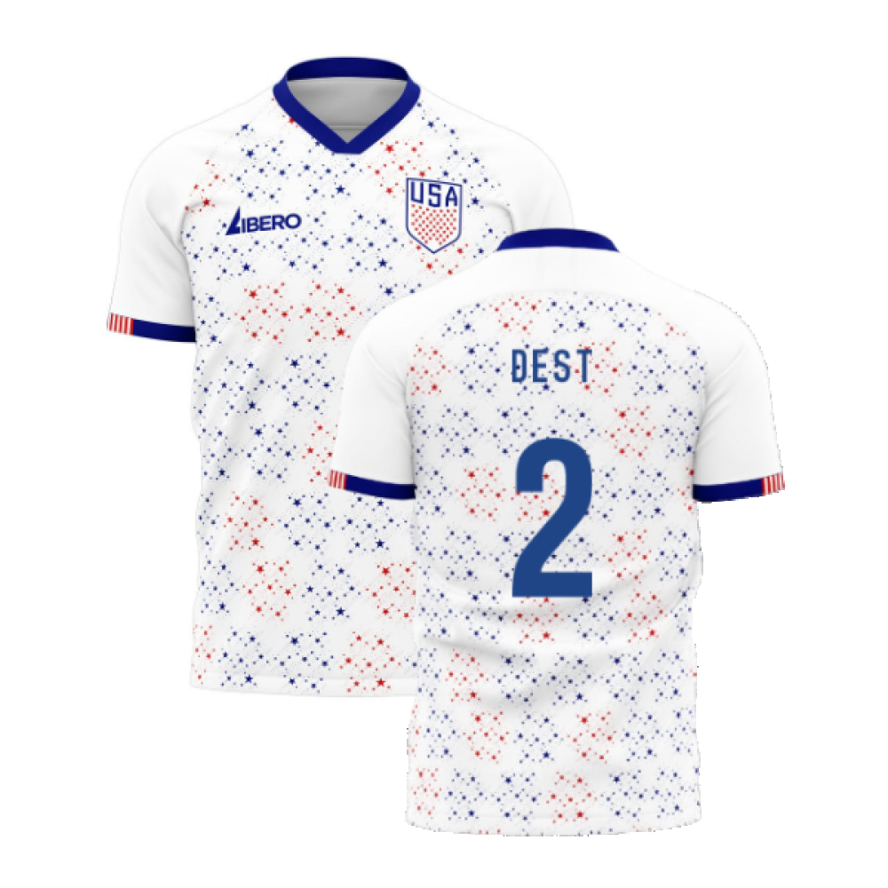 United States 2024-2025 Home Concept Football Kit (Libero) (DEST 2)