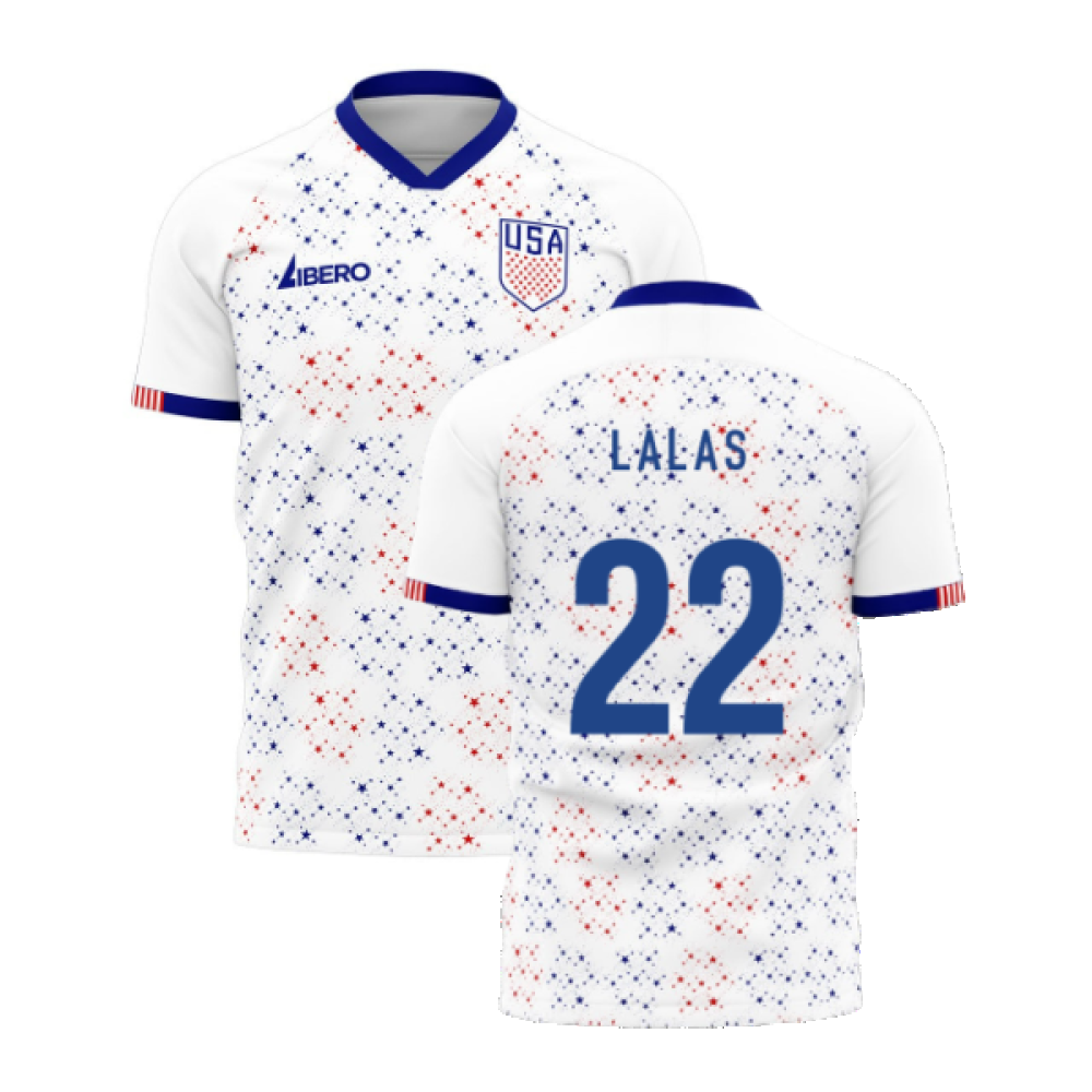 United States 2024-2025 Home Concept Football Kit (Libero) (LALAS 22)