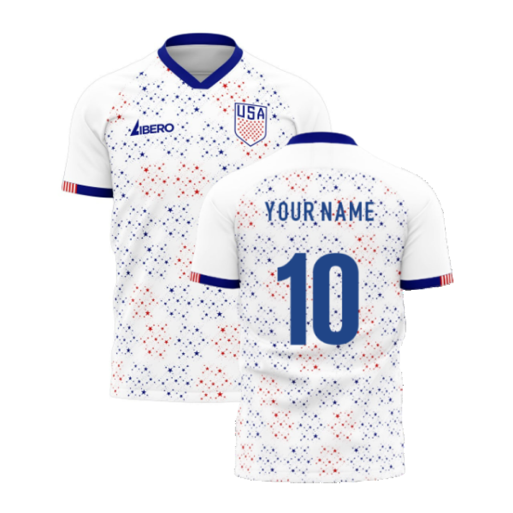 United States 2024-2025 Home Concept Football Kit (Libero) (Your Name)