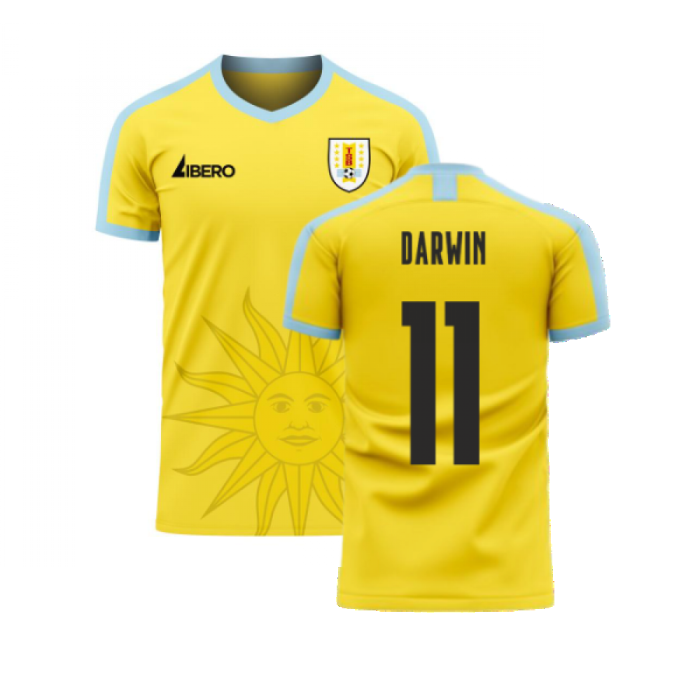 Uruguay 2024-2025 Away Concept Football Kit (Libero) (DARWIN 11)