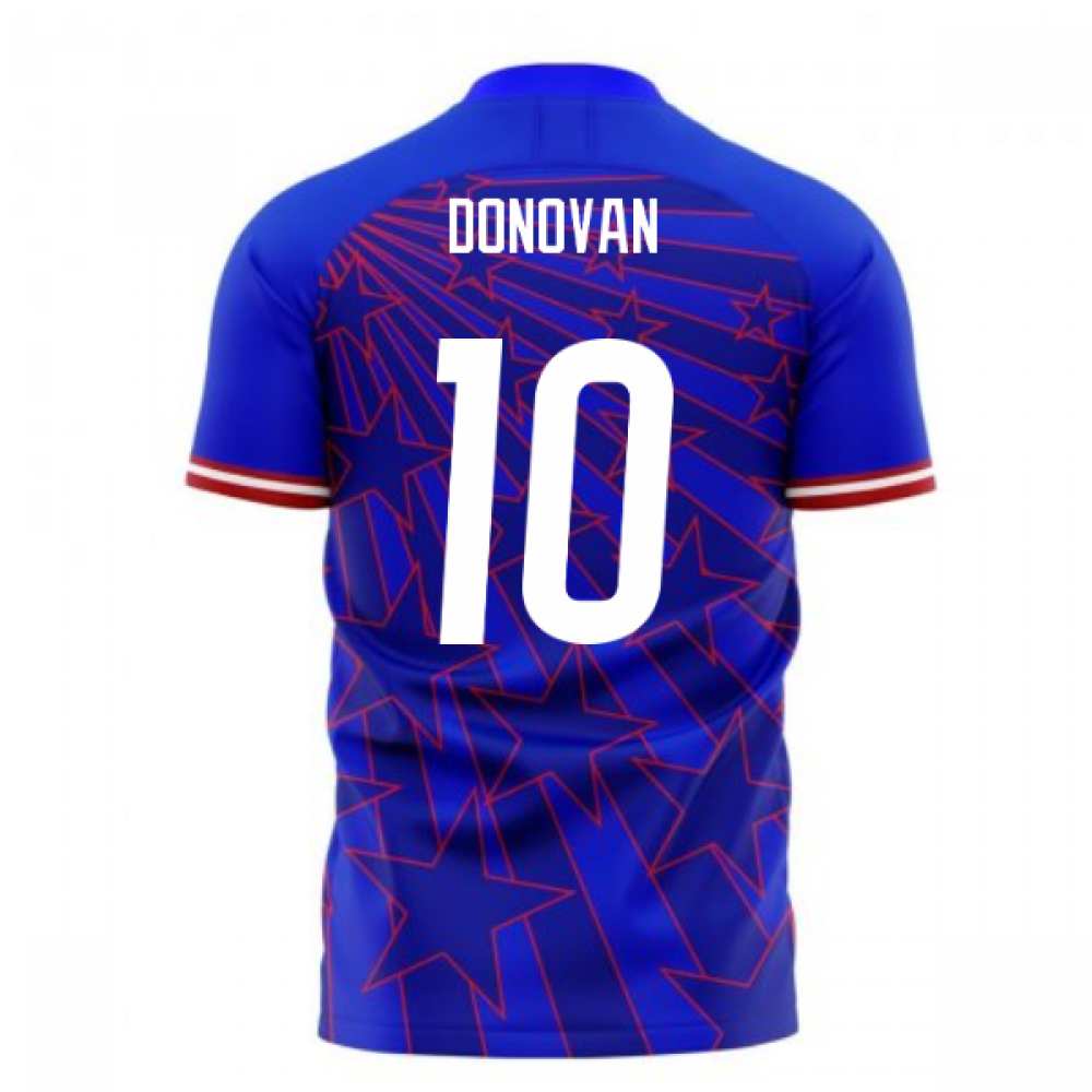 USA 2024-2025 Away Concept Football Kit (Libero) (DONOVAN 10)