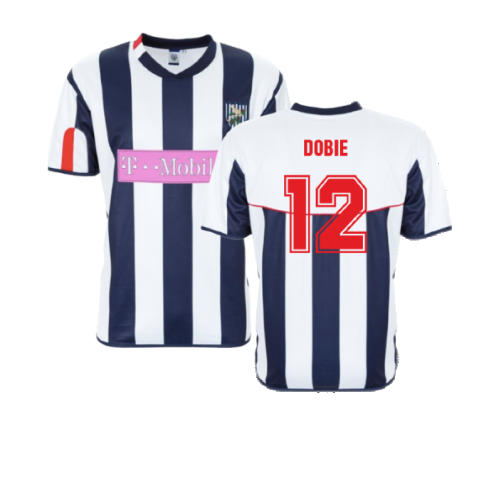 West Brom 2004 Retro Home Football Shirt (Dobie 12)