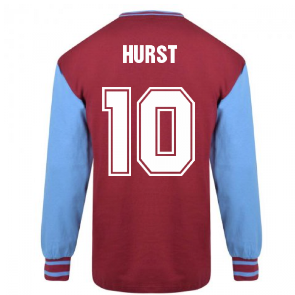 West Ham United 1964 FA Cup Final Retro Shirt (HURST 10)