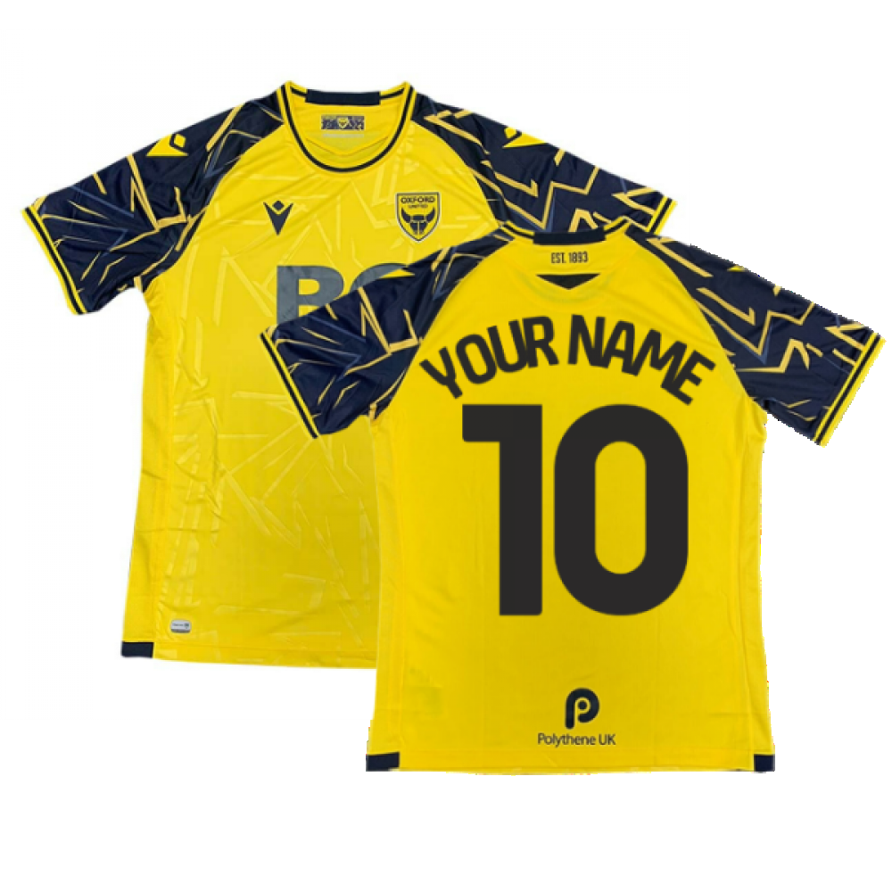 2022-2023 Oxford United Home Shirt (Your Name)