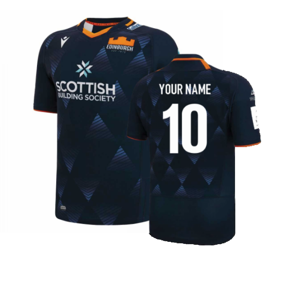 2022-2023 Edinburgh Rugby Home Shirt (Your Name)