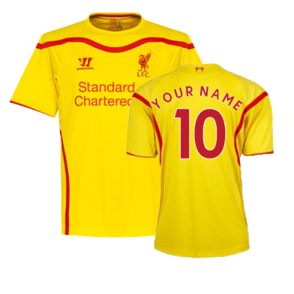 2014-2015 Liverpool Away Shirt (Kids) (Your Name)