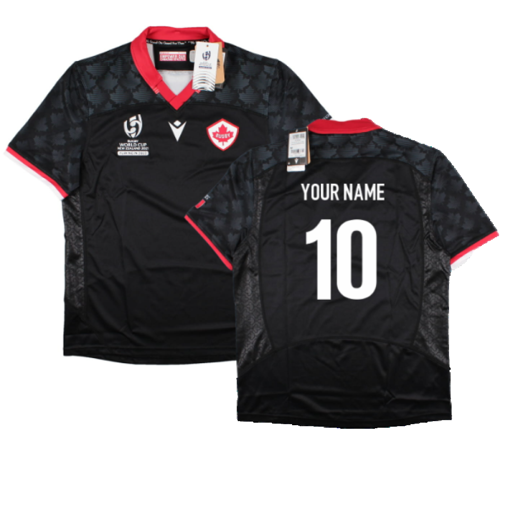 2023 Canada RWC Away Rugby Shirt (Your Name)