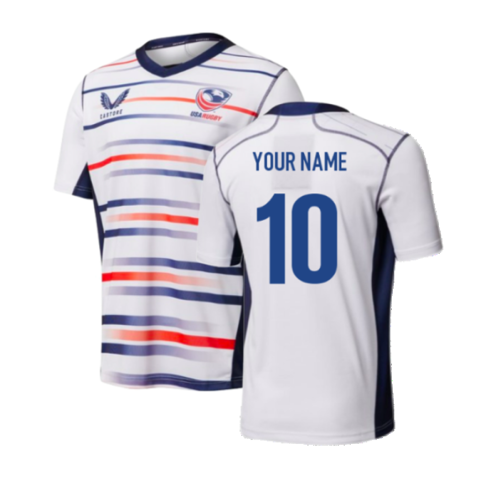 2022-2023 USA Rugby Mens Home Jersey (Your Name)