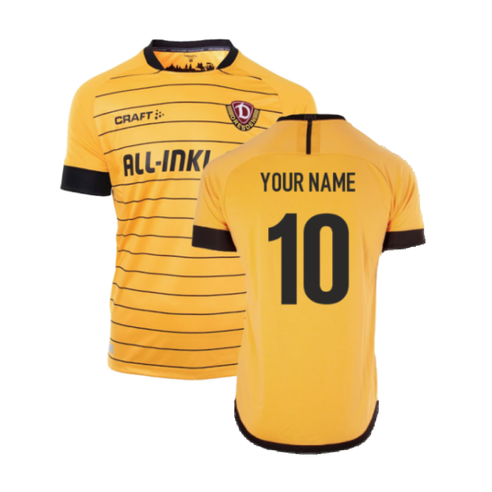 2019-2020 Dynamo Dresden Home Jersey (Your Name)