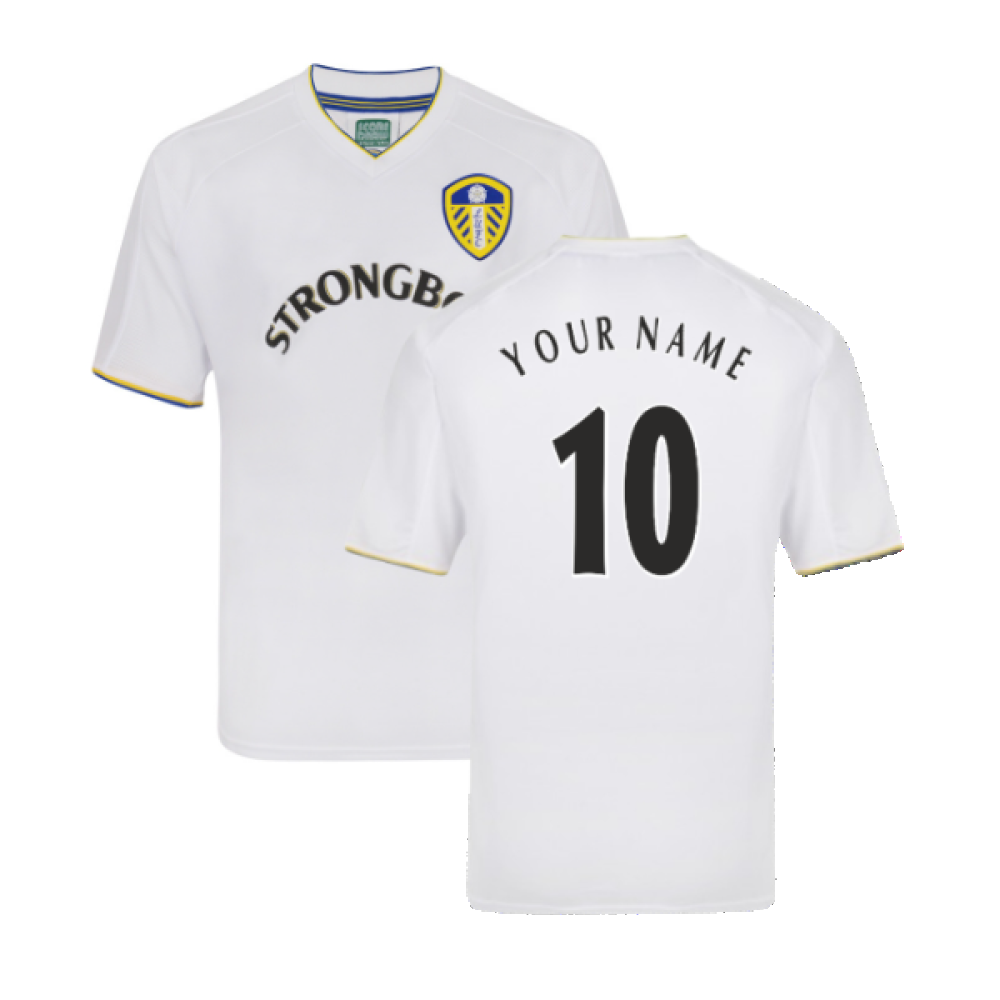 Leeds United 2001 Retro Shirt (Your Name)