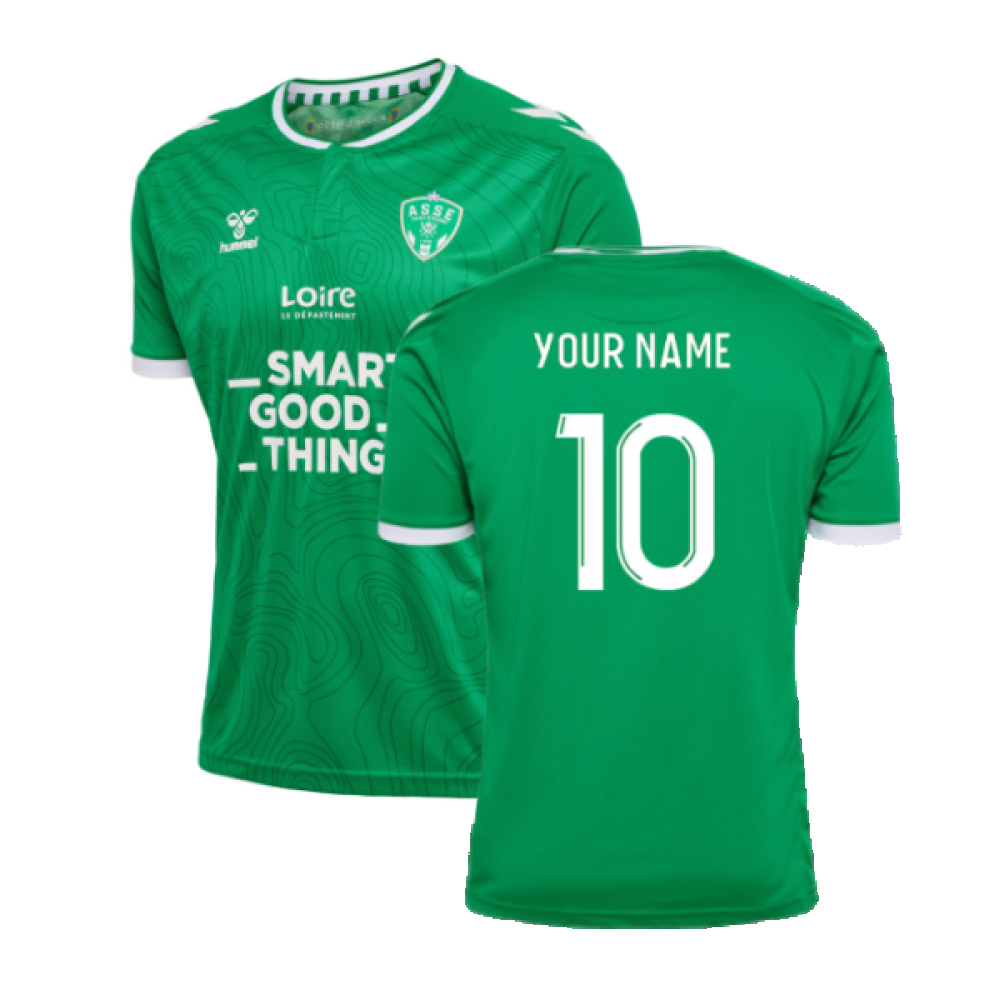 2022-2023 Saint Etienne Home Shirt (Your Name)