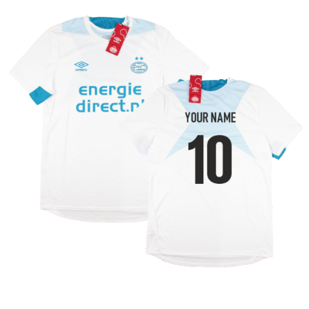 2018-2019 PSV Eindhoven Training Jersey (White) (Your Name)