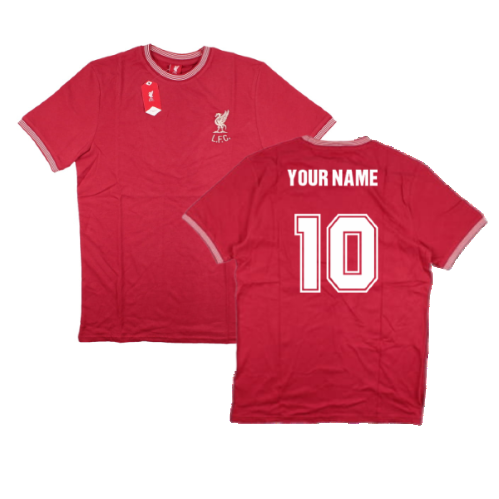 Liverpool Shankly Tee (Red) (Your Name)