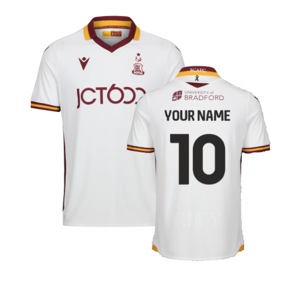 2023-2024 Bradford City Away Shirt (Your Name)