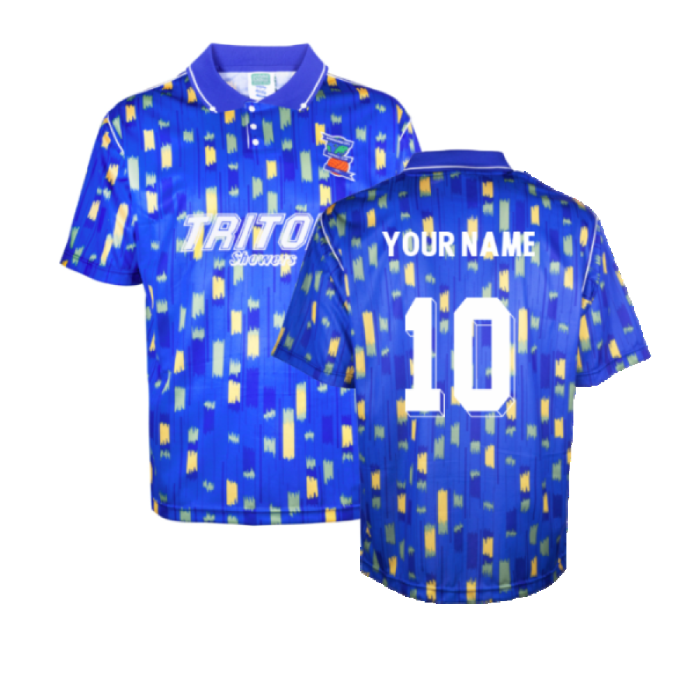 Birmingham City 1992 Retro Home Shirt (Your Name)