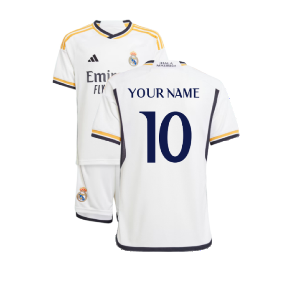 2023-2024 Real Madrid Home Youth Kit (Your Name)