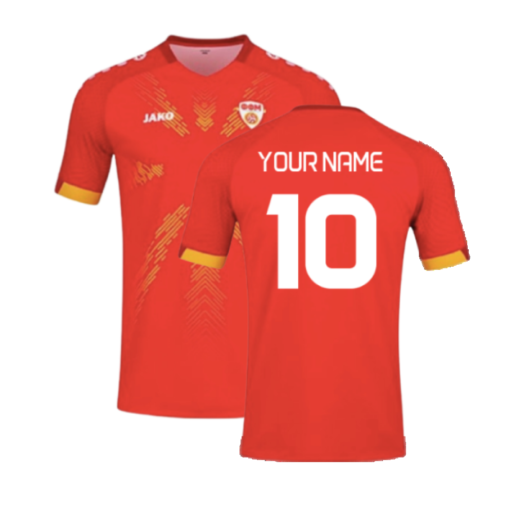 2023-2024 North Macedonia Home Shirt (Your Name)