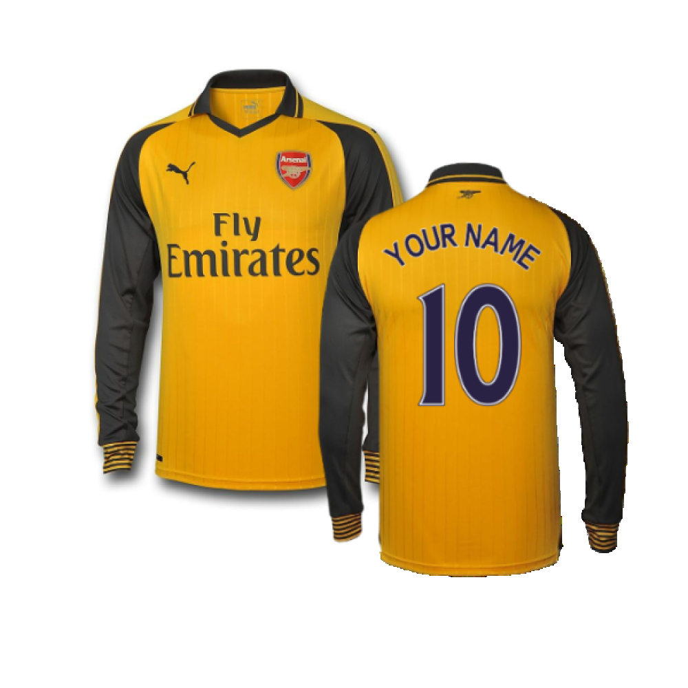 2016-2017 Arsenal Away Shirt (Your Name)