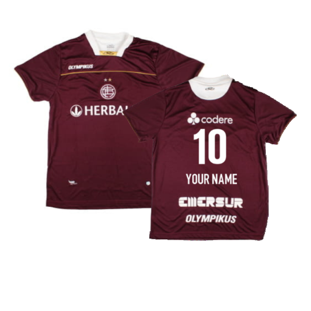 2011-2012 Lanus Home Shirt (Your Name)