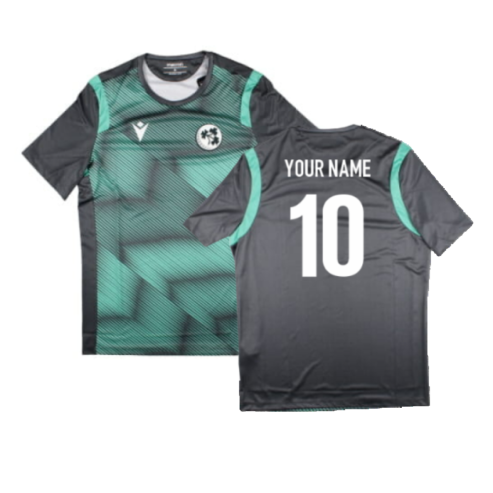 2024 Ireland Cricket Player Training Shirt (Your Name)