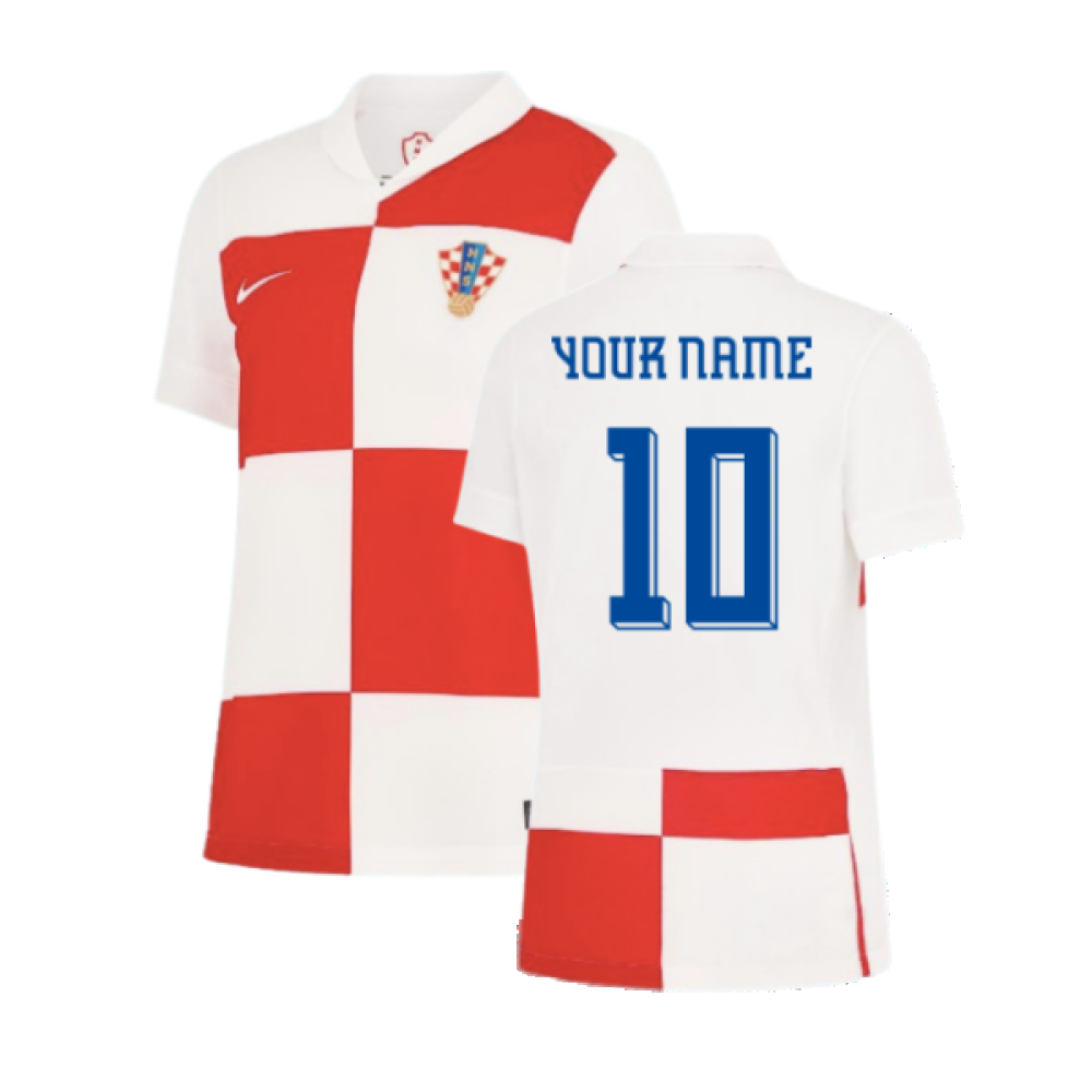 2024-2025 Croatia Home Shirt (Womens) (Your Name)