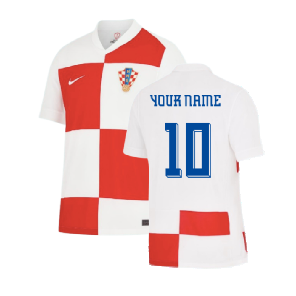 2024-2025 Croatia Home Shirt (Your Name)