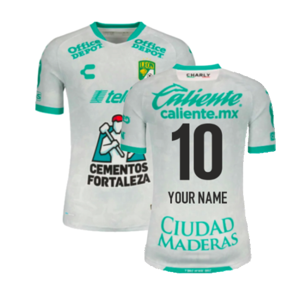 2021-2022 Club Leon Away Shirt (Your Name)