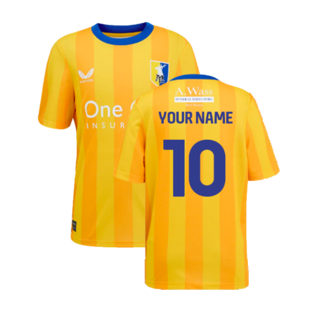 2024-2025 Mansfield Town Home Shirt (Kids) (Your Name)