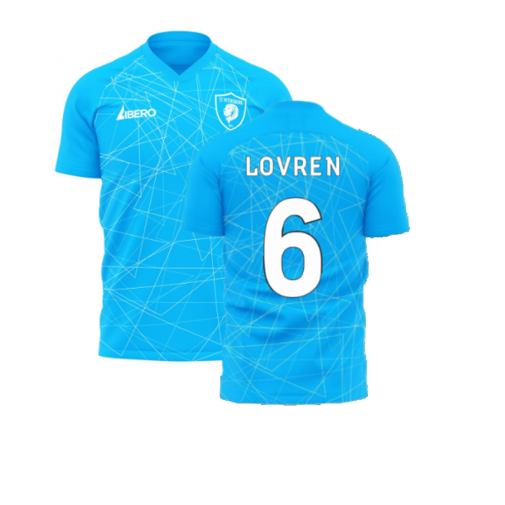 Zenit 2024-2025 Home Concept Football Kit (Libero) (LOVREN 6)