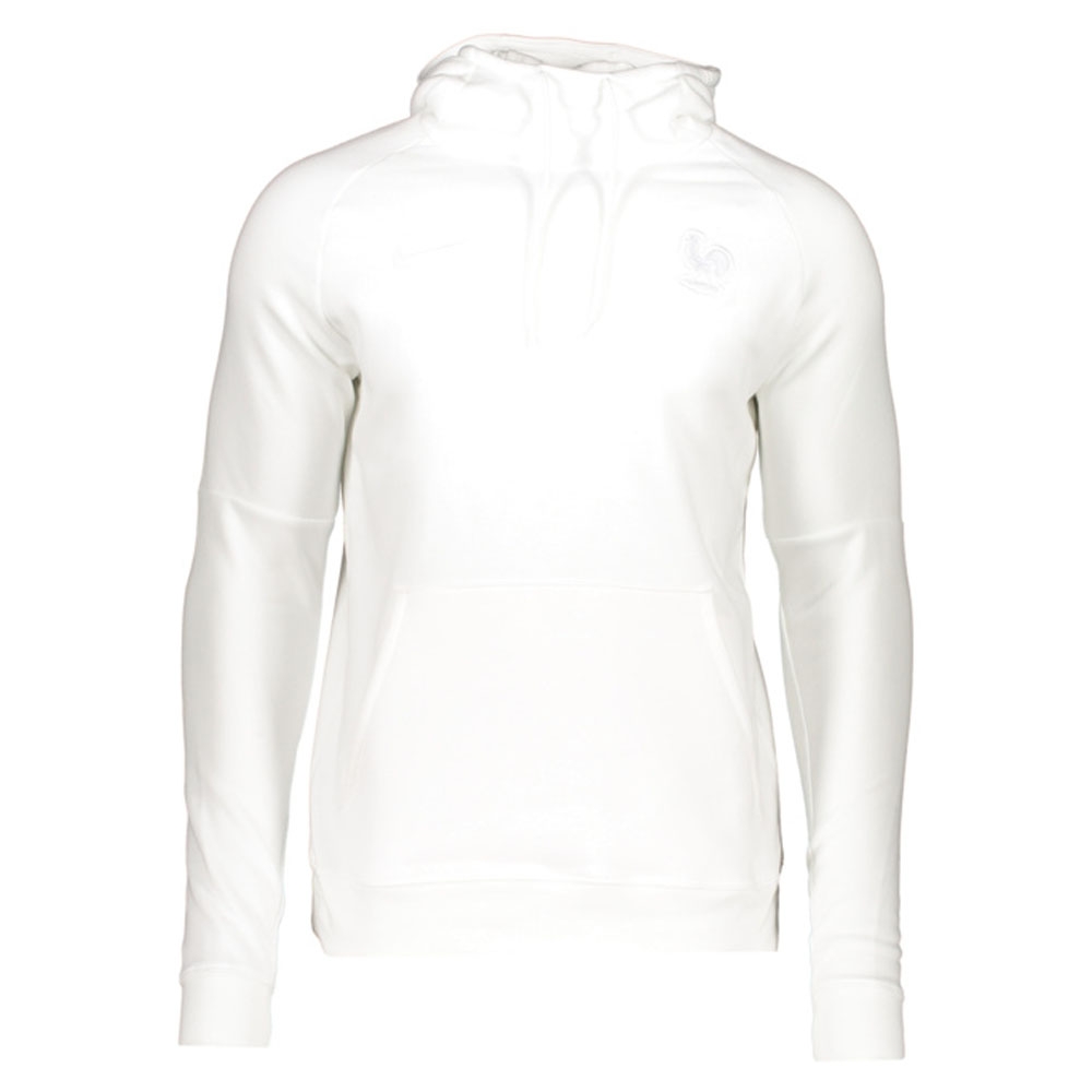 2020-2021 France Core Hooded Top (White)