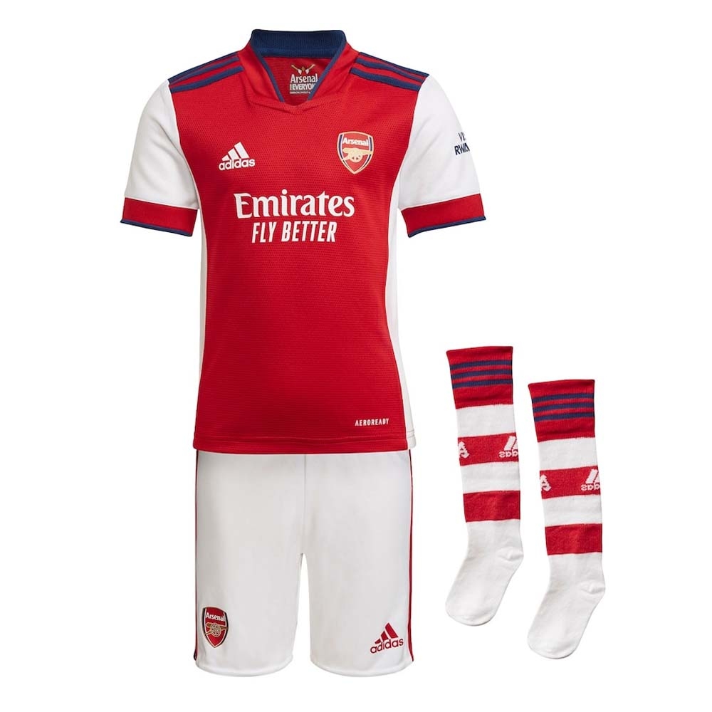 Arsenal 2021-2022 Home Mini Kit