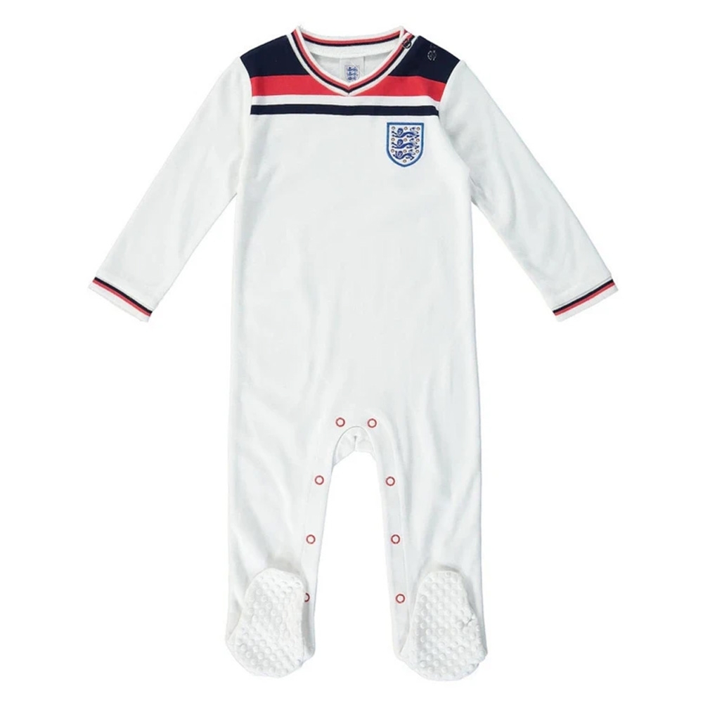 England 1982 Retro Kit Sleepsuit