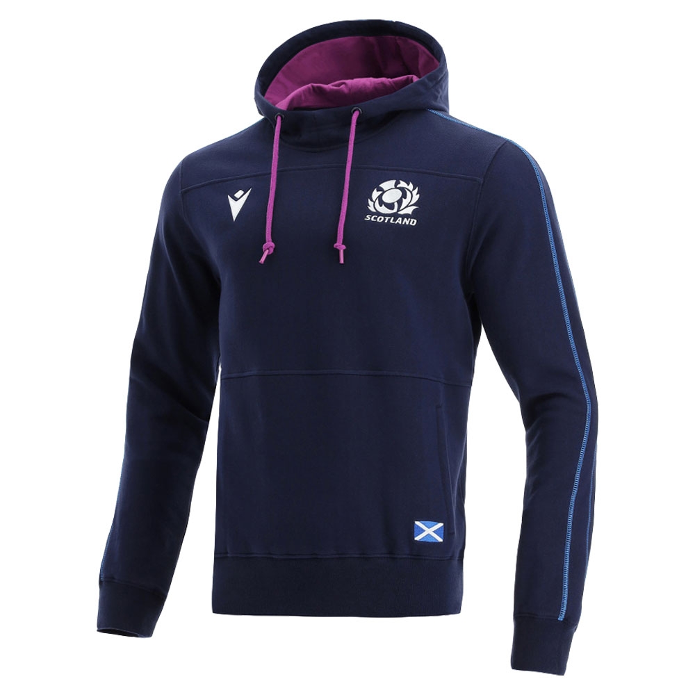 2021-2022 Scotland Heavy Cotton Hoody (Navy)